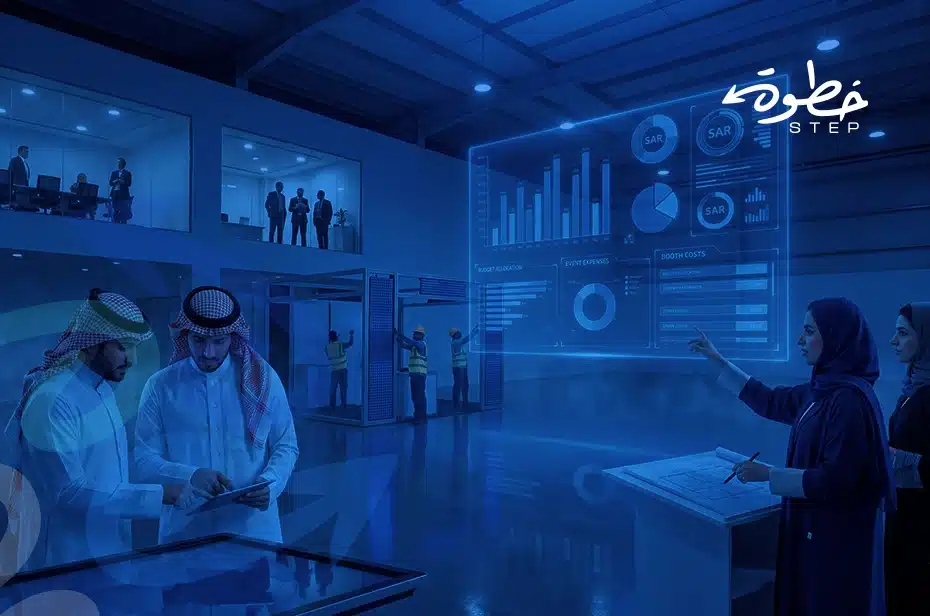 ميزانية تنظيم المعارض التجاريه في الرياض